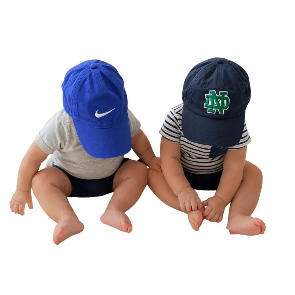 Nike Top of the World Notre Dame Fighting Irish Infant Baby Hats Lot of 2